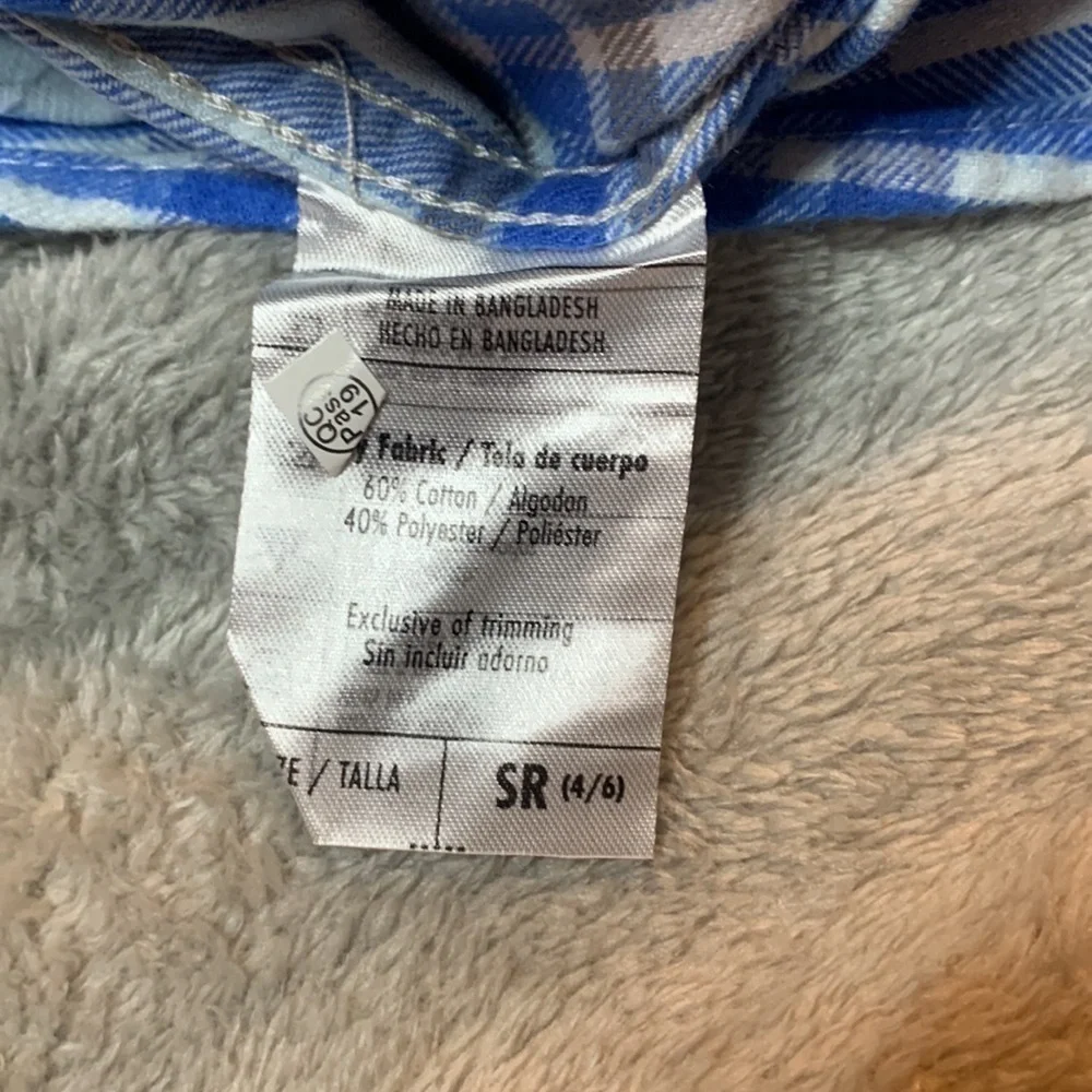 NWT Plaid Real Work Shirt - Picture 6 of 7